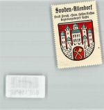 37242 W3437 Bad Sooden-Allendorf Vignette Wappenmarke Kaffee Hag