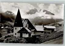 6992 Hirschegg , Kleinwalsertal Foto AK Kirche