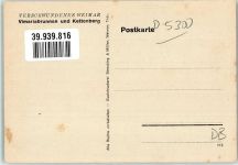 99423 O5300 Weimar , Thür Künstlerkarte sign. Halboth Kurt Vimariabrunnen u. Kettenberg