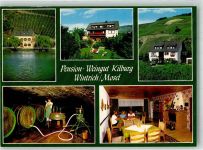 54487 W5557 Wintrich Gebrauchsspuren Pension Gasthaus Kilburg