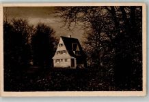 72574 W7432 Urach Bad Urach Foto AK Hüttenstempel Lauberg-Hütte