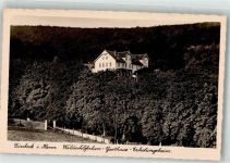37574 W3352 Einbeck Foto AK Gasthaus Sanatorium Waldschlösschen