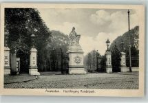 1001 Amsterdam - Denkmal Hoofdingang Vondelpark