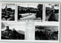 37547 W3350 Greene b Kreiensen Foto AK St. Martin Kirche Burg Greene Luhetal-Viadukt