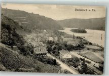 55422 W6533 Bacharach 1908 - Bahnhof Hotel Herbrecht