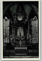 76448 W7552 Durmersheim - Wallfahrtskirche Hochaltar m. Gnadenbild