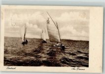 49459 W2841 Lembruch 1929 Foto AK Segelboote auf dem Dümmer See