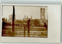 Ypres Ypern / Ieper Foto AK zerstörte Gebäude