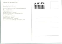 Sanaa 1987 Sonderstempel Wappen Flaggen der Nationen Briefmarke Bildseite