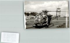 W6073 Egelsbach , Hess Flughafen Ort handschriftlich Hubschrauber FOTO KEINE AK