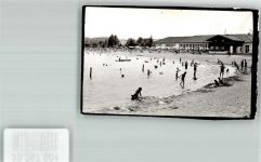 83329 W8221 Waging a. See FOTO KEINE AK Schwimmbad Ort handschriftlich Foto Original aus Archiv eines Ansichtskartenverlags