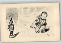 Baby Nussknacker Humor Kaulbach, H. von