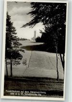 72458 W7470 Ebingen , Württ Foto AK Aussichtsturm Hochraichberg