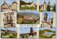 97816 W8770 Lohr a. Main - Schwimmbad , Gewerkschaftsschule