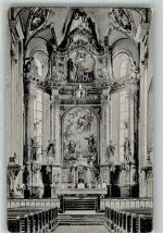 79244 W7816 Münstertal , Schwarzwald - Kirche Kloster St. Trudpert innen
