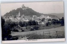 93167 W8411 Falkenstein , Oberpf - Blick zur Burg