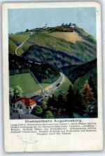 09573 O9382 Augustusburg - Drahtseilbahn, Schloß