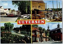25436 W2082 Uetersen - Marktstraße, Hafen, Rosarium, Klosterkirche