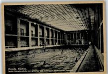 09111 O9000 Chemnitz , Sachs - Schwimmhalle Stadtbad