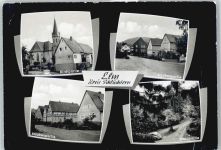 36381 W6490 Elm , Kr Schlüchtern - Kirche, Ortsansicht