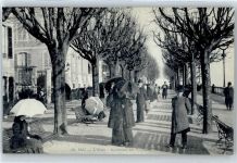 64000 Pau - Winter- Karte, Boulevard de Pyrenées