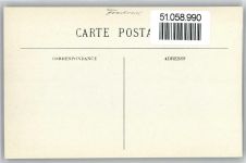 64000 Pau - Winter- Karte, Boulevard de Pyrenées