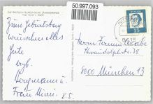 90762 W8510 Fürth , Bay - Deutsch- Tscheciche Landesgrenze