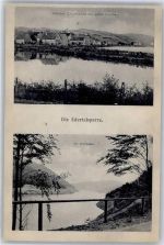 34513 W3544 Nieder-Werbe - Edertalsperre, Im Werbetal, Kleines Staubecken