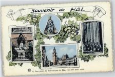Halle Hal - Leporello, Kirche