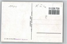 sign. Merker Bäuerin AKU1 Kuh Künstlerkarte