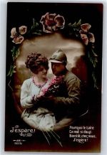 Verlag JK Nr.9833 , Liebe , Poesie Patriotik WK I, Frankreich
