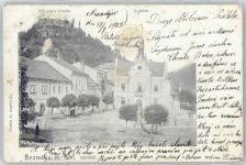 Brandýs nad Orlicí - Marktplatz, Rathaus, Schloß