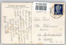 07607 O6520 Eisenberg , Thür - Restaurant Waldhaus Naupoldsmühle
