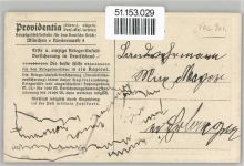 Providentia Versicherung Künstlerkarte