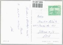 98559 O6055 Oberhof , Thüringen - Rennschlittenbahn