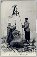 Wasserbrunnen Volkstypen / Brauchtum Algerien