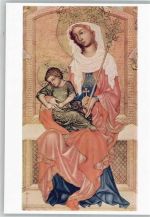 Thronende Madonna AKU1 Heilige