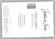 Originalunterschrift Santos, Daniela Schlagersänger