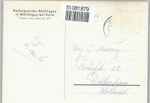 75378 W7263 Möttlingen , Württ Gebrauchsspuren Rettungsarche, Blumhardtkirche