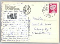 77815 W7580 Sand , Schwarzwaldhochstr - Hotel Restaurant Wiedenfelsen