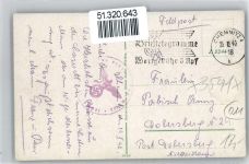 09111 O9000 Chemnitz , Sachs Lithographie WK II Küchwaldschänke Gasthaus