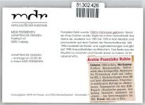Originalunterschrift Rubin, Franziska MDR Prominente