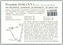 96346 W8649 Wallenfels , Oberfr - Pension Johanna
