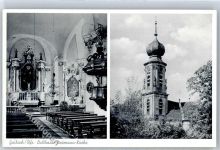 97332 W8712 Gaibach - Baltasar Neumann Kirche