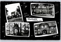 33428 W4834 Marienfeld , Stadt Harsewinkel 1972 - Kirche Ehrenmahl Kinderheim AKU1