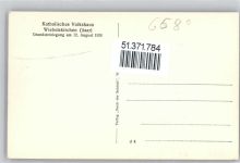 66538 W6680 Wiebelskirchen Künstlerkarte Volkshaus