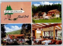 63619 W6482 Bad Orb - Café Waldfriede mit Gästehaus
