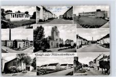 52222 W5190 Stolberg , Rheinl - Straßenansicht Kirche