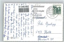52222 W5190 Stolberg , Rheinl - Straßenansicht Kirche