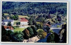 88631 W7792 Thiergarten , Hohenz Lithographie